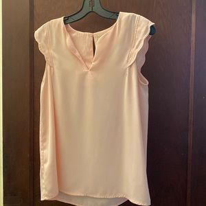 Pale pink blouse